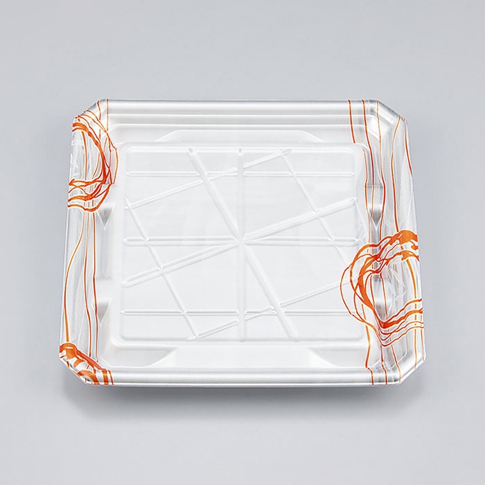 シーピー化成 精肉容器 SFニック 本体 20-20浅 ゆうすい銀 50枚/袋(ご注文単位12袋)【直送品】