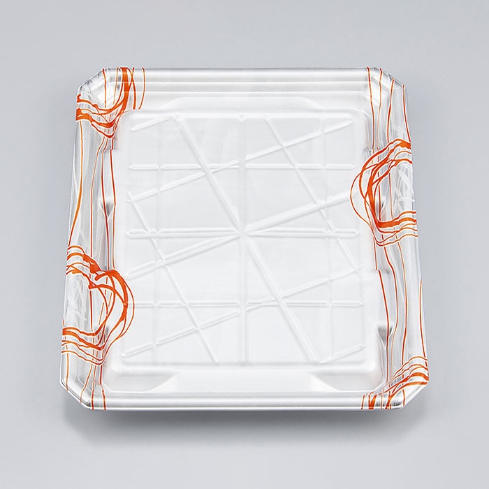 シーピー化成 精肉容器 SFニック 本体 20-24浅 ゆうすい銀 50枚/袋(ご注文単位8袋)【直送品】