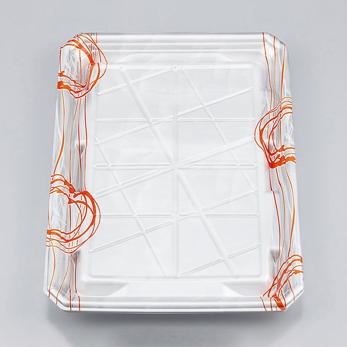 シーピー化成 精肉容器 SFニック 本体 20-28浅 ゆうすい銀 50枚/袋(ご注文単位8袋)【直送品】