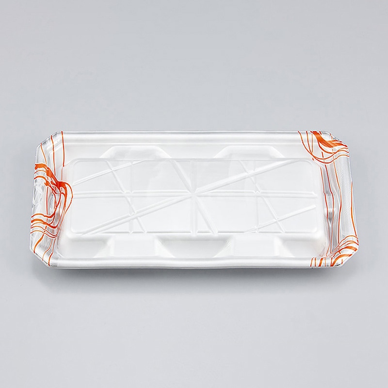 シーピー化成 精肉容器 SFニック 本体 25-13平W ゆうすい銀 50枚/袋(ご注文単位16袋)【直送品】