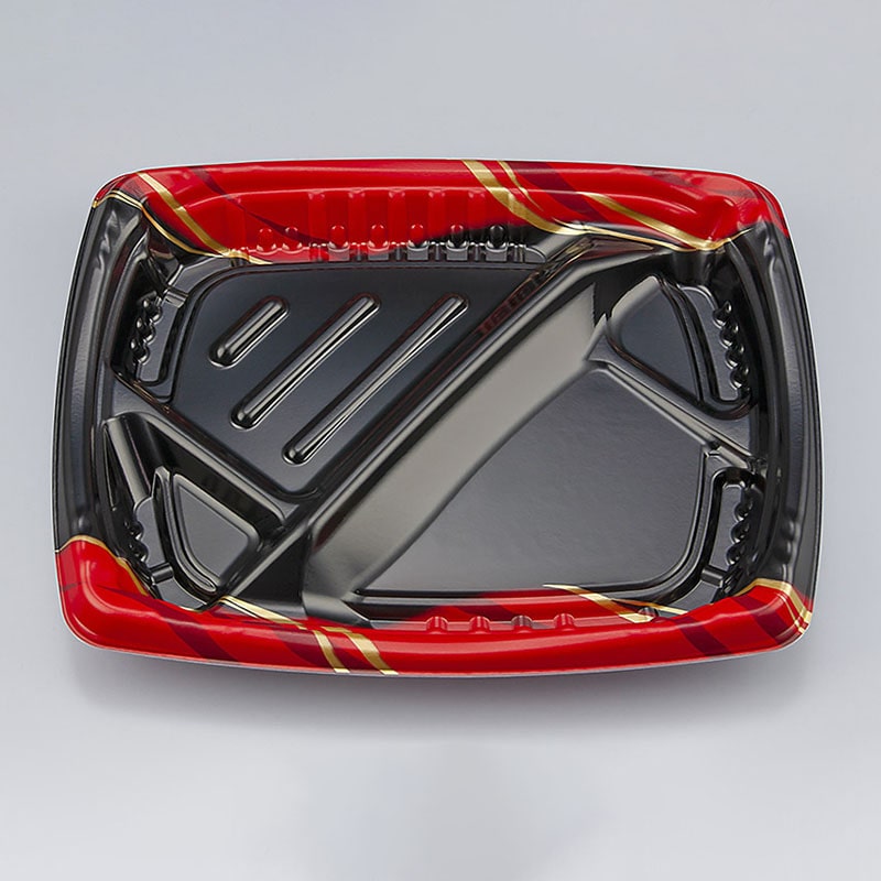 シーピー化成 弁当容器　TNほうび　本体 8-1 かざみ 50枚/袋（ご注文単位12袋）【直送品】