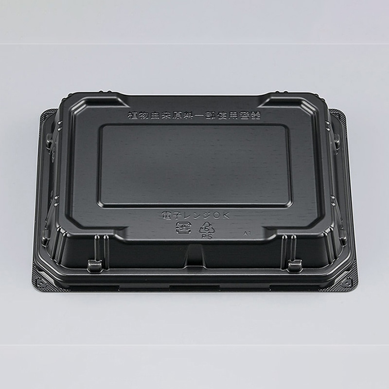 シーピー化成 丼容器　CBFN御重　本体 CBFN御重84　黒共嵌合蓋  50枚/袋（ご注文単位18袋）【直送品】