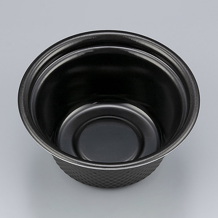 シーピー化成 丼容器　TNパイン　本体 17 黒 50個/袋（ご注文単位12袋）【直送品】