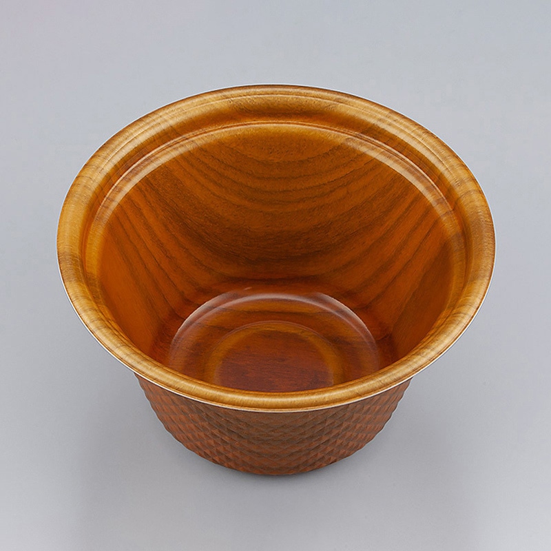 シーピー化成 丼容器 TNパイン 本体 17深 栓木 50個/袋（ご注文単位12袋）【直送品】