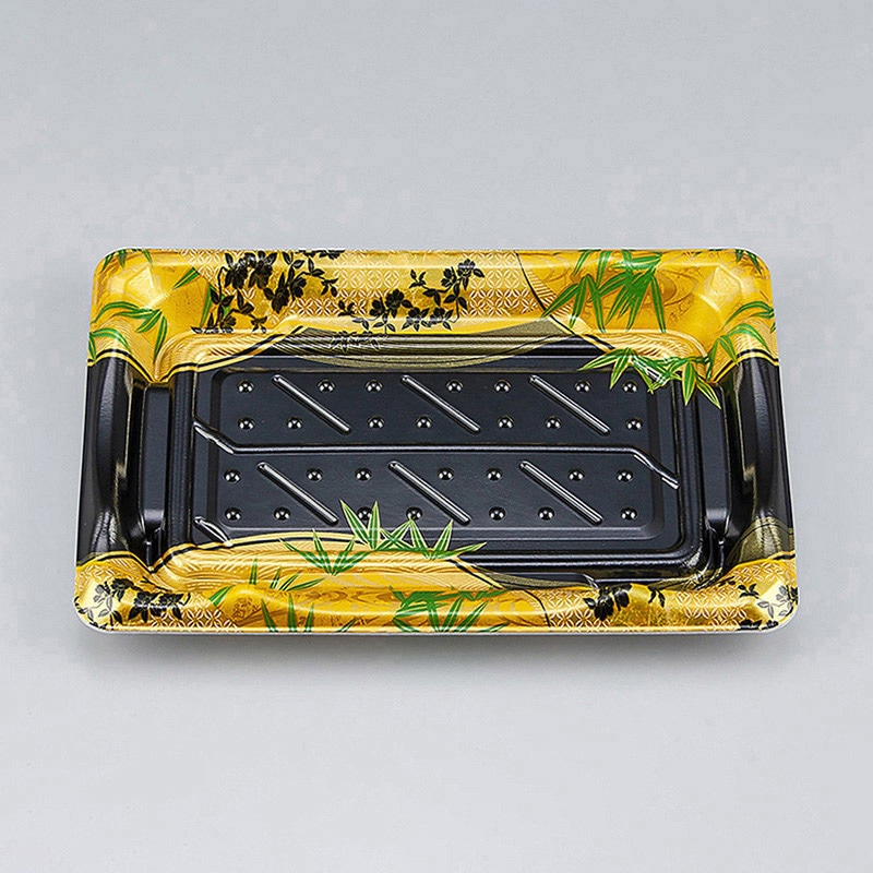 シーピー化成 寿司容器 SF港 本体 24 月乃黒 50枚/袋（ご注文単位18袋）【直送品】