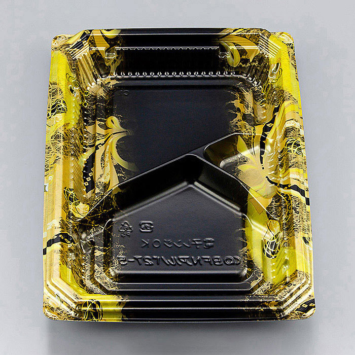 シーピー化成 弁当容器 BFNアルバ 本体 27-5 慶雲 50枚/袋（ご注文単位12袋）【直送品】