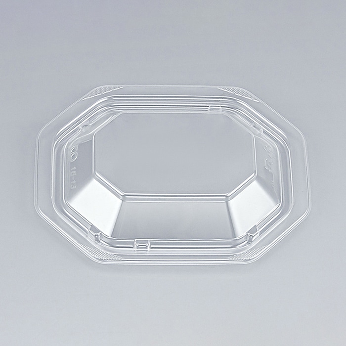 シーピー化成 惣菜容器 BFデリハチ 内嵌合蓋 16-13 50枚/袋（ご注文単位24袋）【直送品】