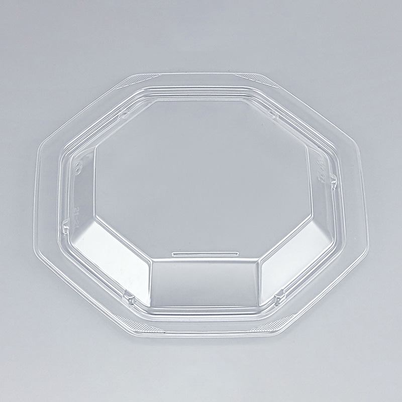 シーピー化成 惣菜容器 BFデリハチ 内嵌合蓋 21-21 50枚/袋（ご注文単位8袋）【直送品】