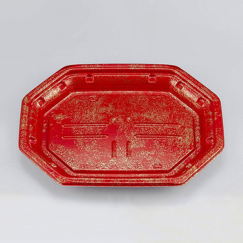 シーピー化成 惣菜容器 BFデリハチ 本体 24-18 珠玉 50枚/袋（ご注文単位12袋）【直送品】