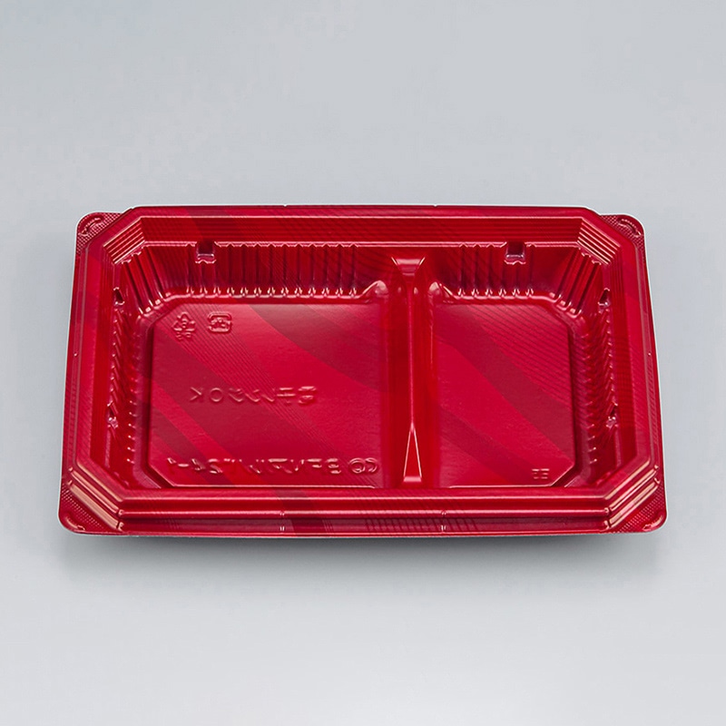 >シーピー化成 弁当容器 BFNアルバ 本体 24-1 カレント 50枚/袋(ご注文単位16袋)【直送品】