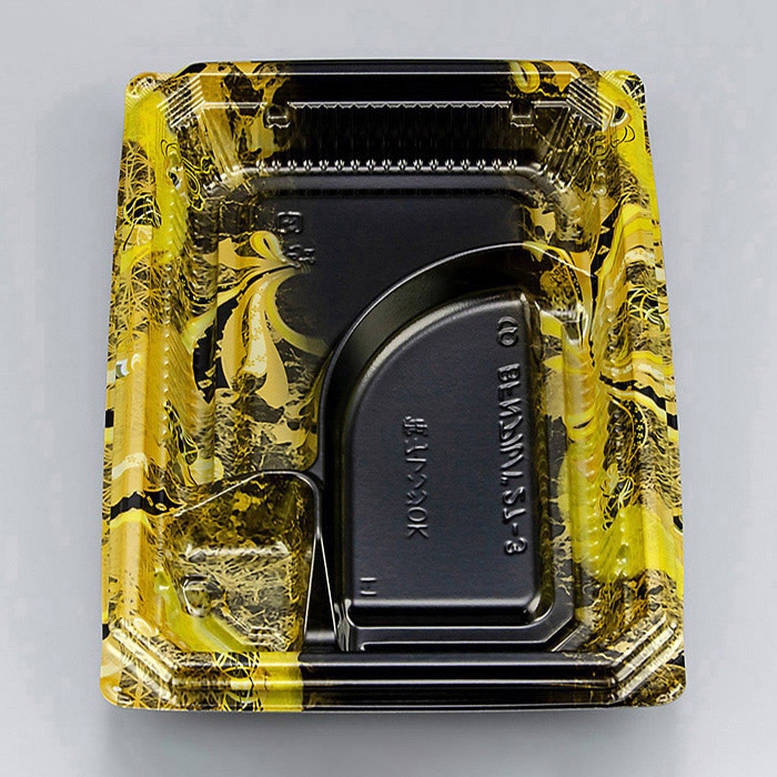 シーピー化成 弁当容器 BFNアルバ 本体 27-3 慶雲 50枚/袋(ご注文単位12袋)【直送品】