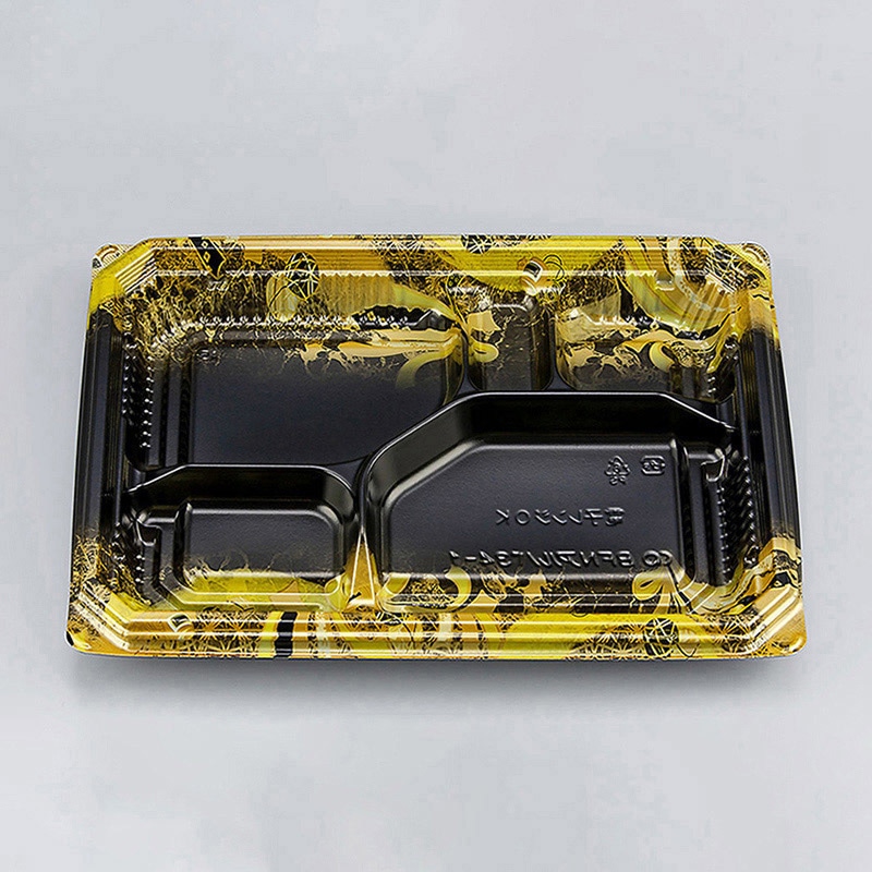 シーピー化成 弁当容器 BFNアルバ 本体 34-1 慶雲 50枚/袋(ご注文単位8袋)【直送品】