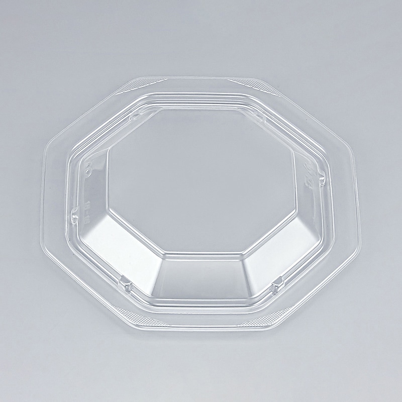 シーピー化成 惣菜容器 BFデリハチ 内嵌合蓋 18-18 50枚/袋（ご注文単位18袋）【直送品】