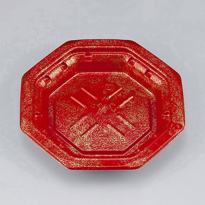 シーピー化成 惣菜容器 BFデリハチ 本体 18-18 珠玉 50枚/袋（ご注文単位18袋）【直送品】