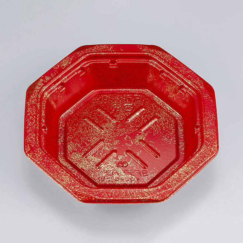 シーピー化成 惣菜容器 BFデリハチ 本体 18-18F 珠玉 50枚/袋（ご注文単位18袋）【直送品】