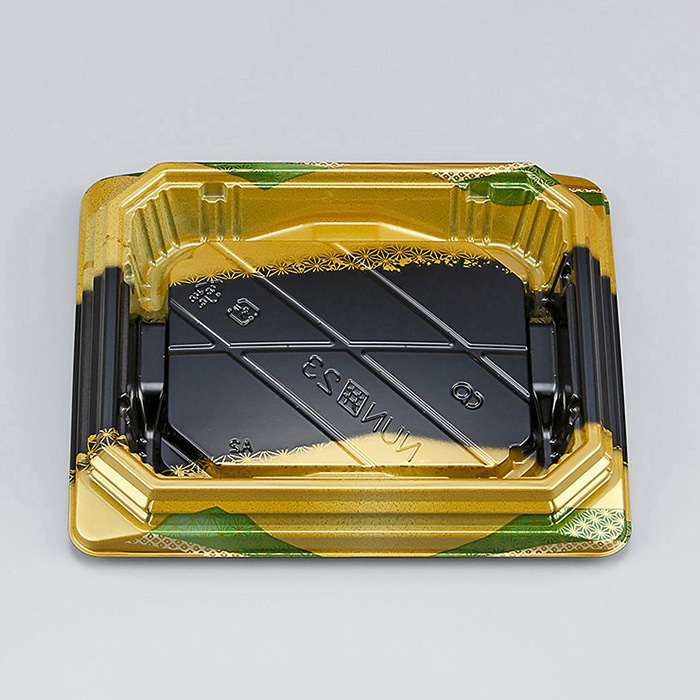 シーピー化成 寿司容器 NUN囲 本体 23 星千代金 50枚/袋（ご注文単位18袋）【直送品】