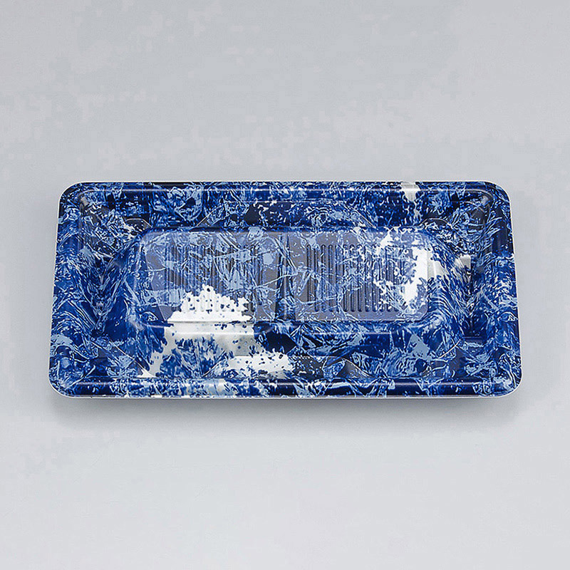 シーピー化成 刺身容器 SF冴盛段 本体 19-11 いわお紺 50枚/袋（ご注文単位24袋）【直送品】