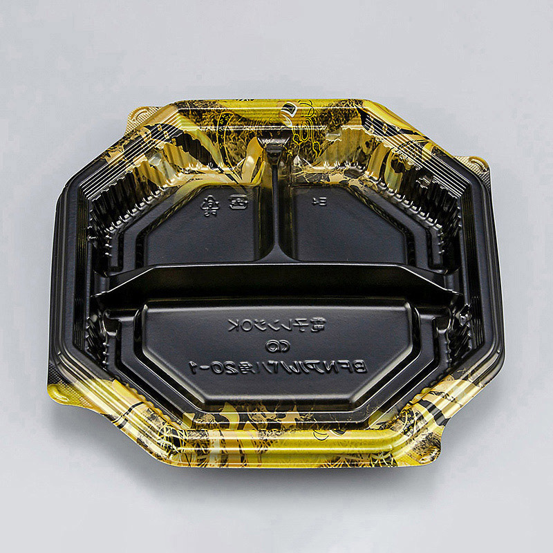 シーピー化成 弁当容器 BFNアルバ 八角 本体 20-1 慶雲 50枚/袋（ご注文単位12袋）【直送品】