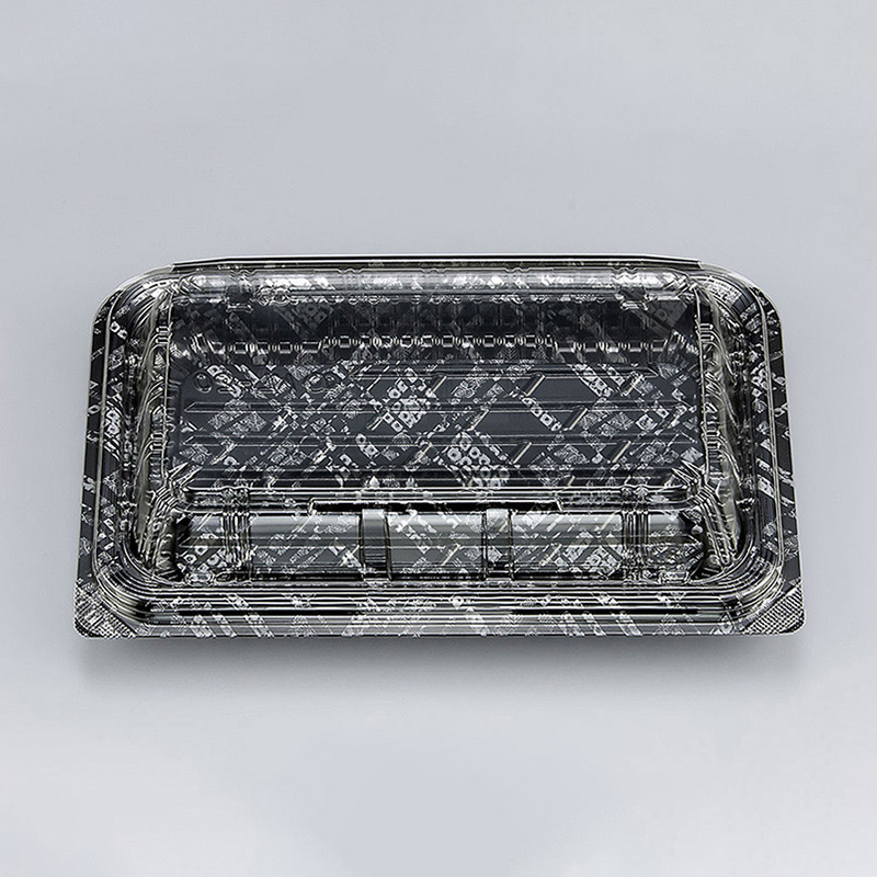 シーピー化成 嵌合フードパック KL-20(N) モダン黒 50枚/袋(ご注文単位24袋)【直送品】