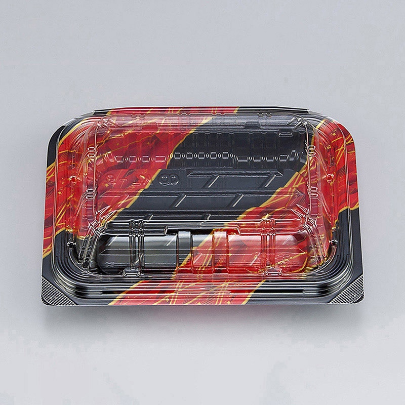 シーピー化成 嵌合フードパック KL-9（N） 絹小町赤 50枚/袋（ご注文単位32袋）【直送品】