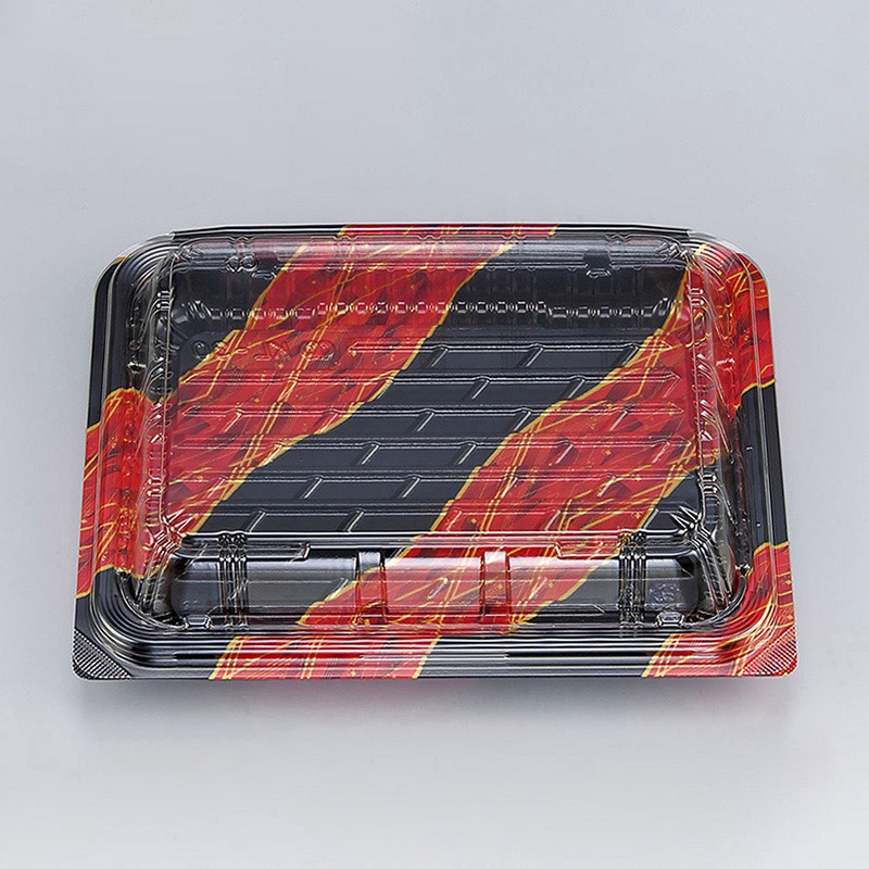 シーピー化成 嵌合フードパック KL-30（N） 絹小町赤 50枚/袋（ご注文単位18袋）【直送品】