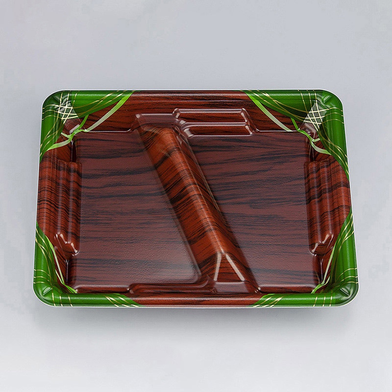 シーピー化成 弁当容器 TN味来 本体 7S-2 あやな緑 50枚/袋（ご注文単位12袋）【直送品】