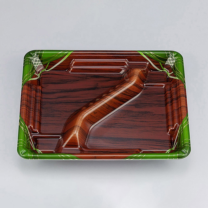 シーピー化成 弁当容器 TN味来 本体 8S-2 あやな緑 50枚/袋（ご注文単位12袋）【直送品】