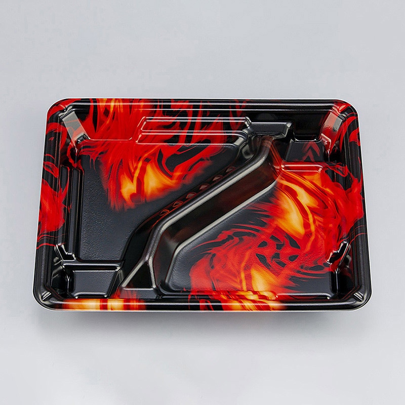 シーピー化成 弁当容器 TN味来 本体 8S-2 フラム 50枚/袋（ご注文単位12袋）【直送品】