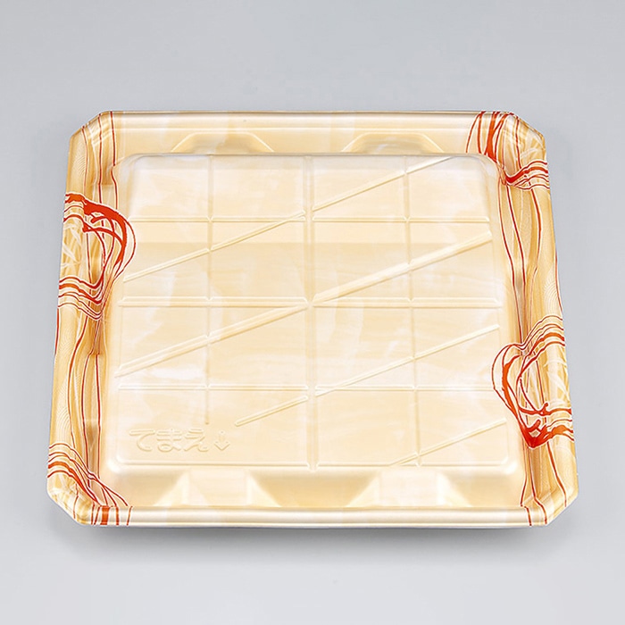 シーピー化成 精肉容器 SFニック 本体 24-24 ゆうすい薄橙 50枚/袋（ご注文単位8袋）【直送品】