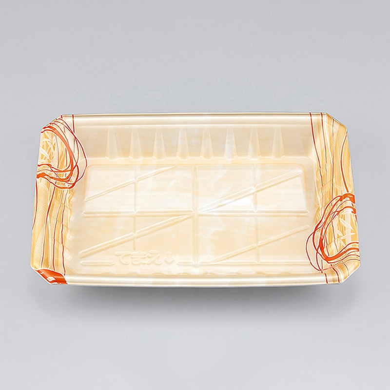 シーピー化成 精肉容器 SFニック 本体 25-17深 ゆうすい薄橙 50枚/袋（ご注文単位12袋）【直送品】