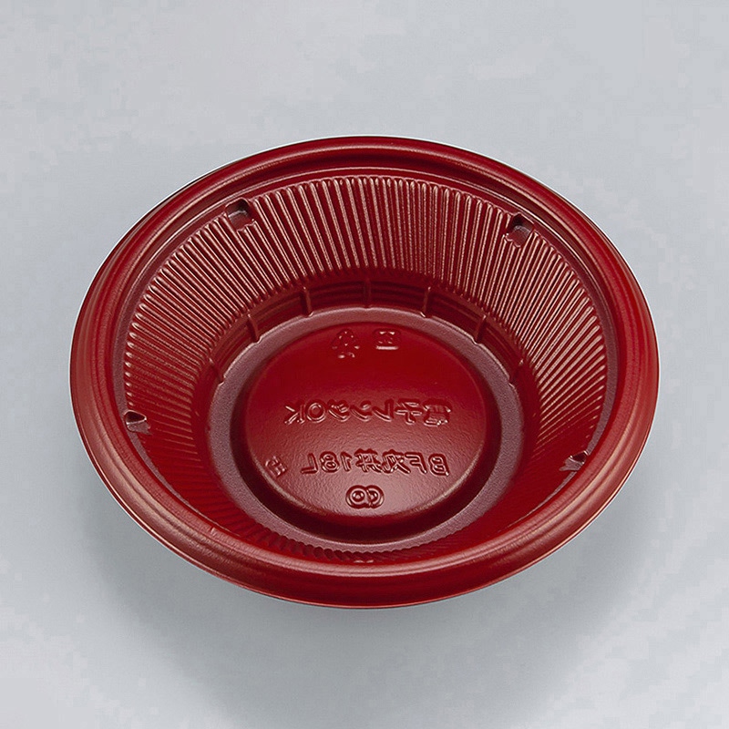 シーピー化成 丼容器 BF丸丼 本体 18L RB 50枚/袋（ご注文単位18袋）【直送品】