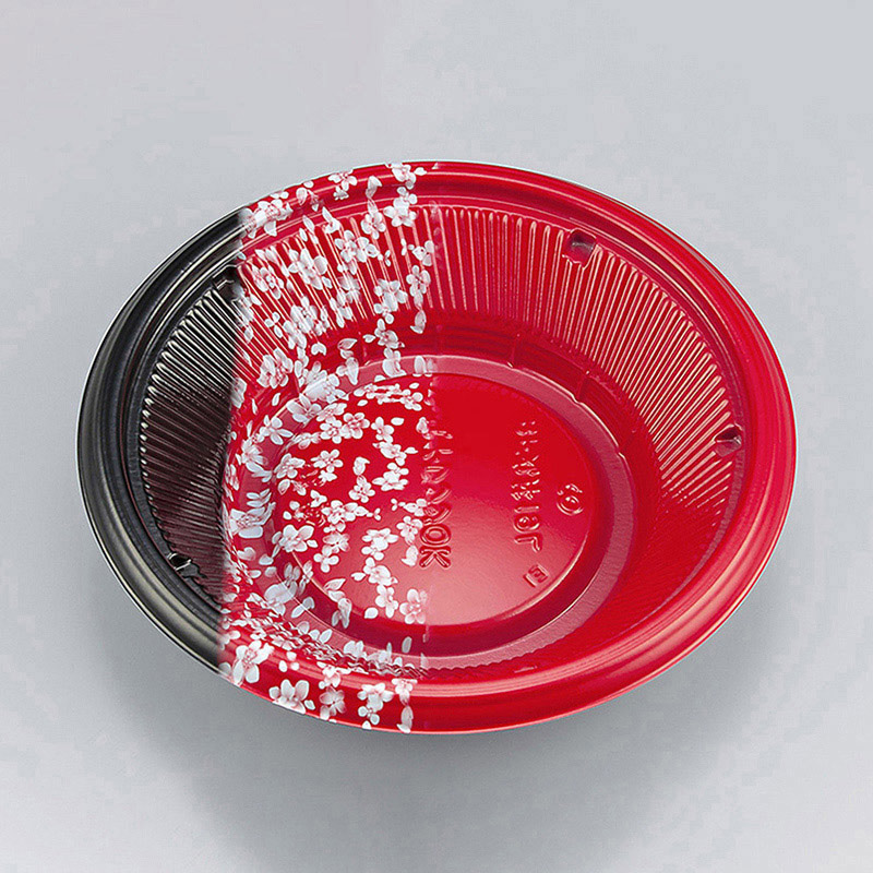 シーピー化成 丼容器 BF丸丼 本体 19L 咲季 50枚/袋（ご注文単位12袋）【直送品】