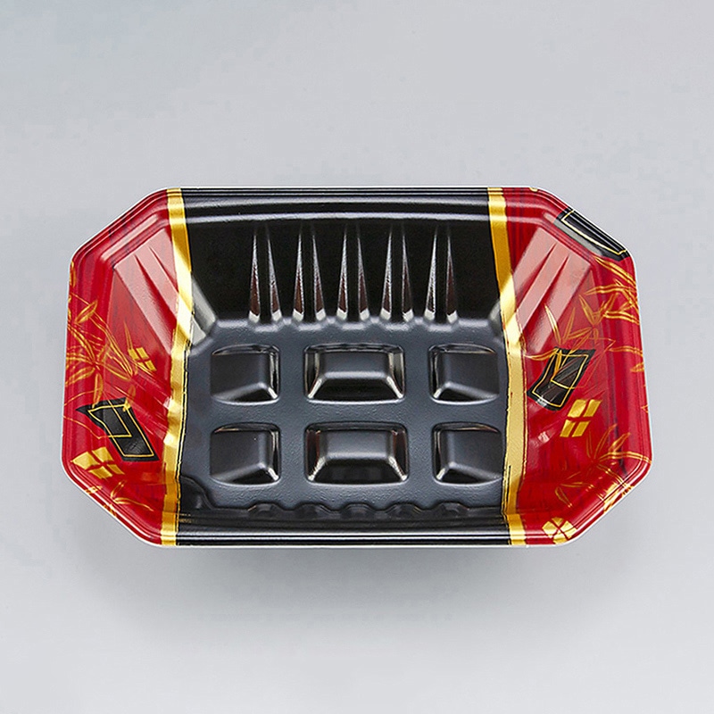 シーピー化成 精肉トレー 新L筏 20-15-37 菱垣 50枚/袋(ご注文単位16袋)【直送品】