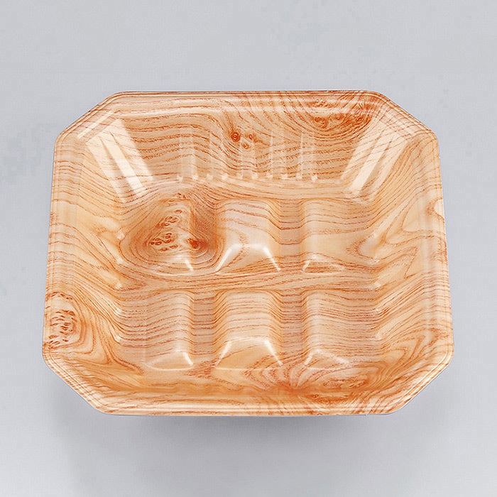 シーピー化成 精肉トレー 新L筏 20-20-37 にれ 50枚/袋(ご注文単位16袋)【直送品】