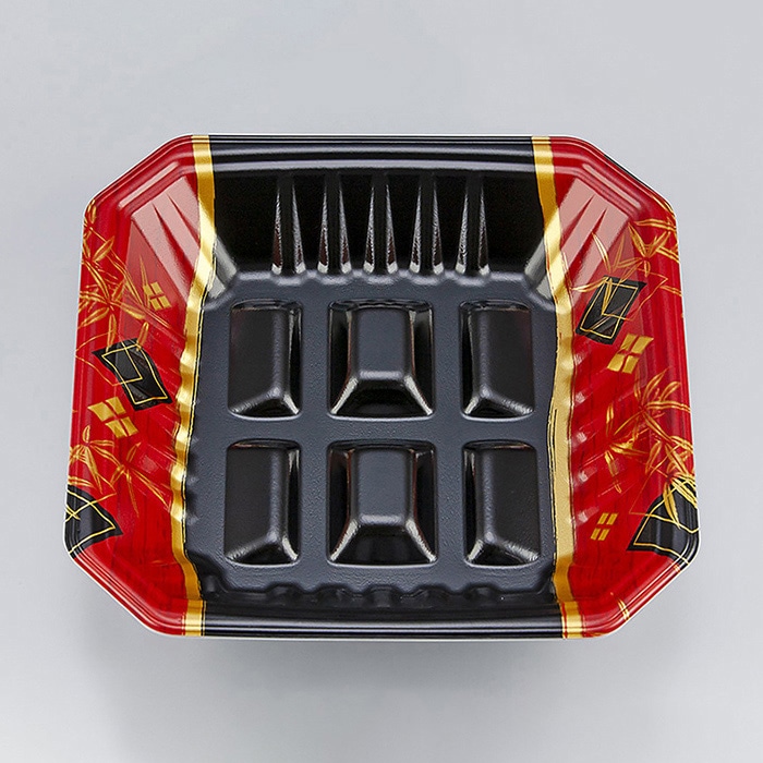 シーピー化成 精肉トレー 新L筏 20-20-37 菱垣 50枚/袋(ご注文単位16袋)【直送品】