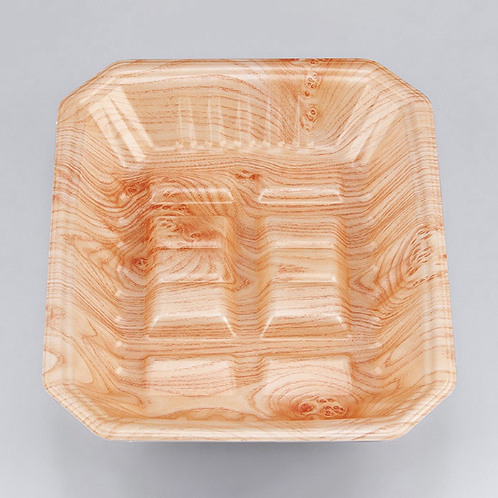 シーピー化成 精肉トレー 新L筏 20-24-37 にれ 50枚/袋（ご注文単位12袋）【直送品】