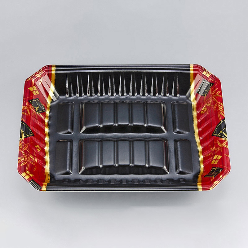 シーピー化成 精肉トレー 新L筏 29-22-37 菱垣 50枚/袋(ご注文単位8袋)【直送品】