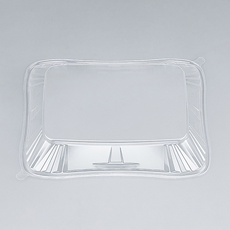 シーピー化成 弁当容器 CZラプレ 高透明蓋 8S 50枚/袋(ご注文単位12袋)【直送品】