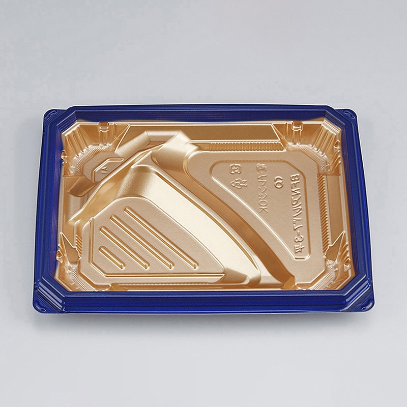 >シーピー化成 弁当容器 BFNアルバ 本体 7-3平 ロゼGN 50枚/袋(ご注文単位12袋)【直送品】