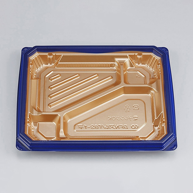 シーピー化成 弁当容器 BFNアルバ 本体 8S-1平 ロゼGN 50枚/袋(ご注文単位12袋)【直送品】