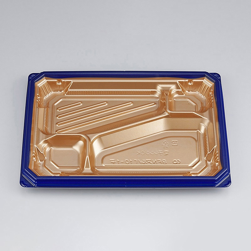 シーピー化成 弁当容器 BFNアルバ 本体 10-1平 ロゼGN 50枚/袋(ご注文単位8袋)【直送品】