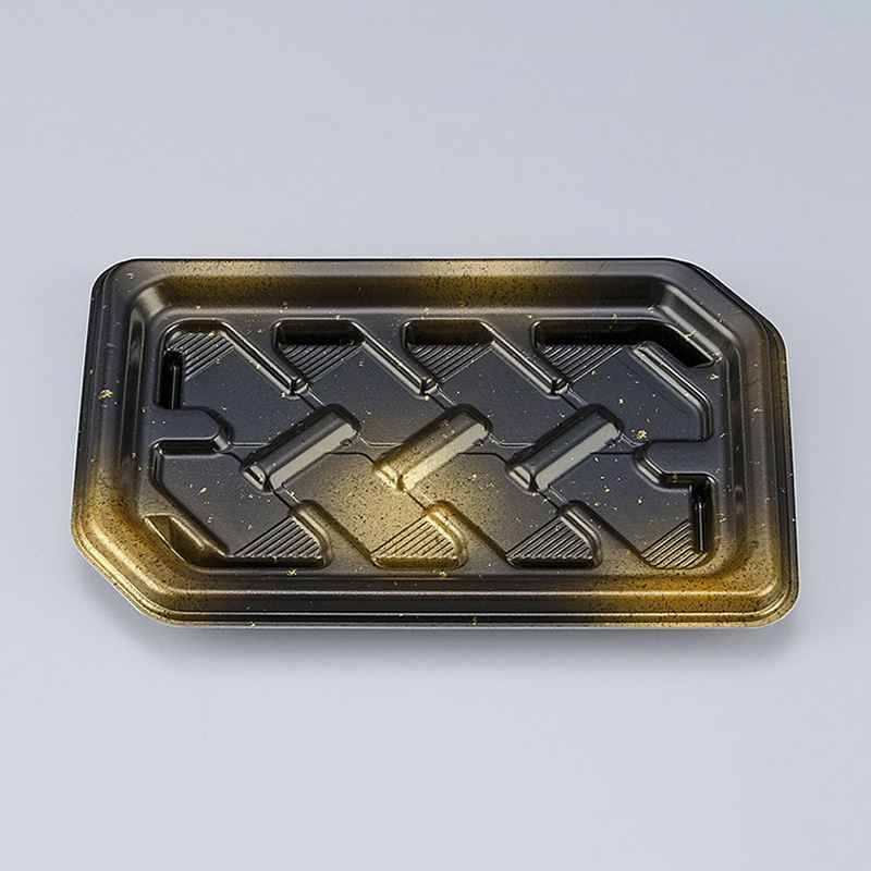 シーピー化成 寿司容器 SF結波 本体 24 蛍火金 50枚/袋（ご注文単位16袋）【直送品】