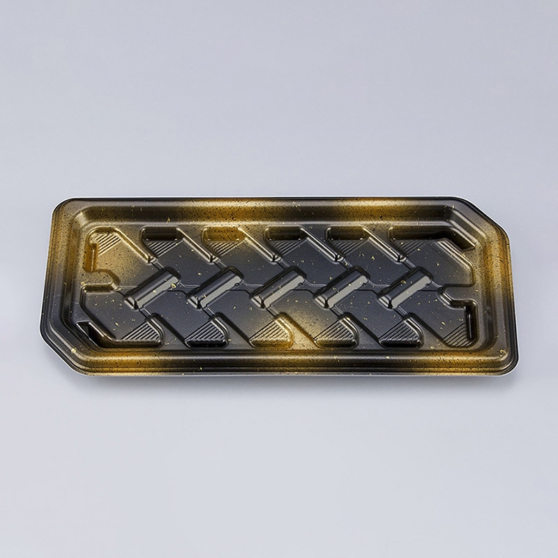 シーピー化成 寿司容器 SF結波 本体 26 蛍火金 50枚/袋（ご注文単位12袋）【直送品】