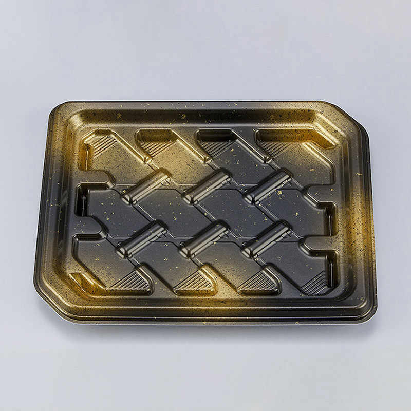 シーピー化成 寿司容器 SF結波 本体 34 蛍火金 50枚/袋（ご注文単位12袋）【直送品】