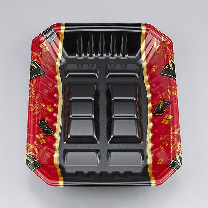 シーピー化成 精肉トレー 新L筏 20-26-37 菱垣 50枚/袋（ご注文単位12袋）【直送品】