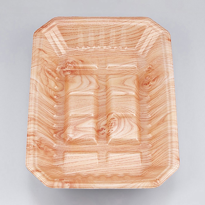 シーピー化成 精肉トレー 新L筏 20-28-37 にれ 50枚/袋（ご注文単位12袋）【直送品】