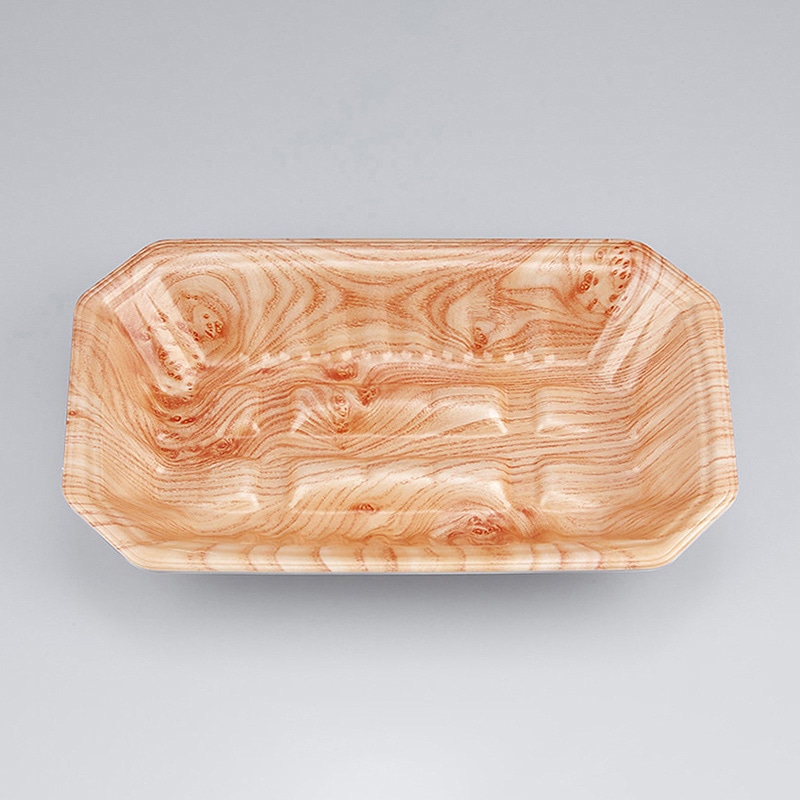 シーピー化成 精肉トレー 新L筏 25-15-37 にれ 50枚/袋(ご注文単位16袋)【直送品】