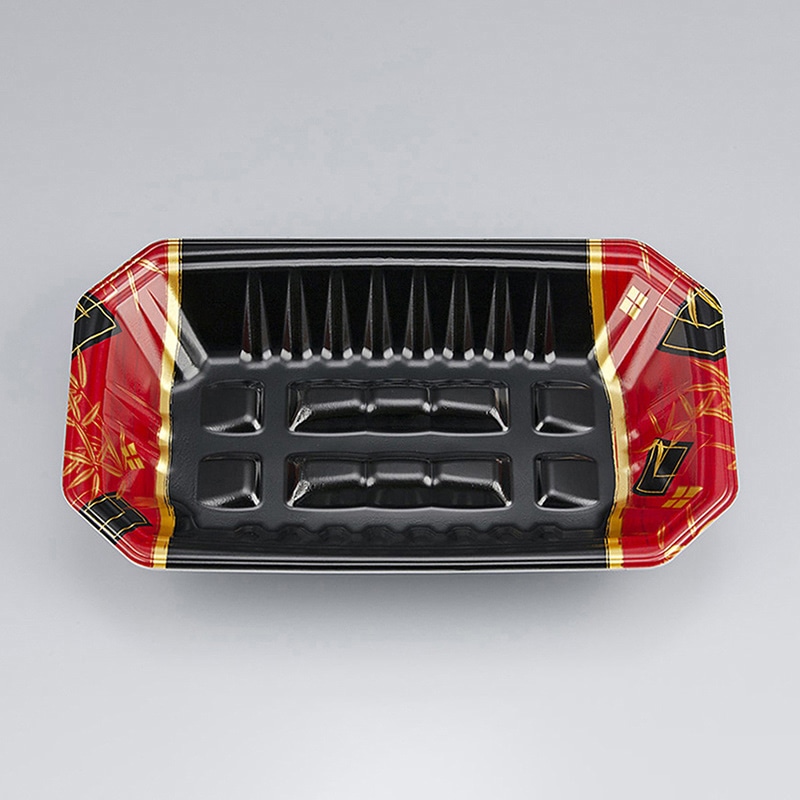 シーピー化成 精肉トレー 新L筏 25-15-37 菱垣 50枚/袋（ご注文単位16袋）【直送品】