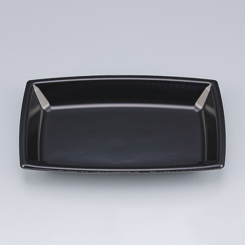 シーピー化成 惣菜トレー TN舟渡 23-14 黒 50枚/袋（ご注文単位20袋）【直送品】