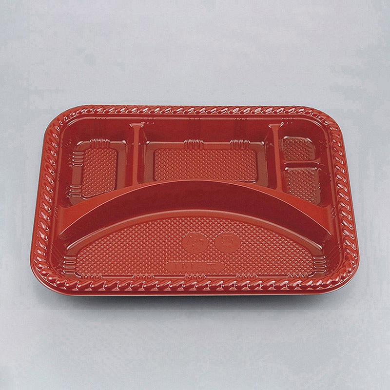 シーピー化成 弁当容器 本体 Z-141(B) あかね 100枚/袋(ご注文単位8袋)【直送品】